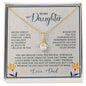 To My daughter | Alluring Beauty necklace