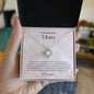 To My Beautiful Mom | Love Knot Necklace