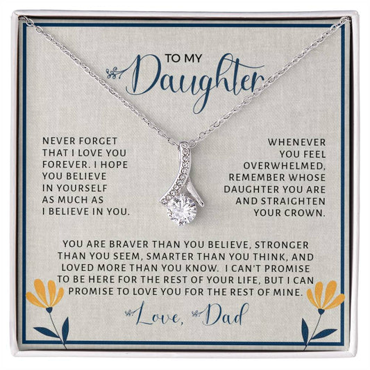 To My daughter | Alluring Beauty necklace